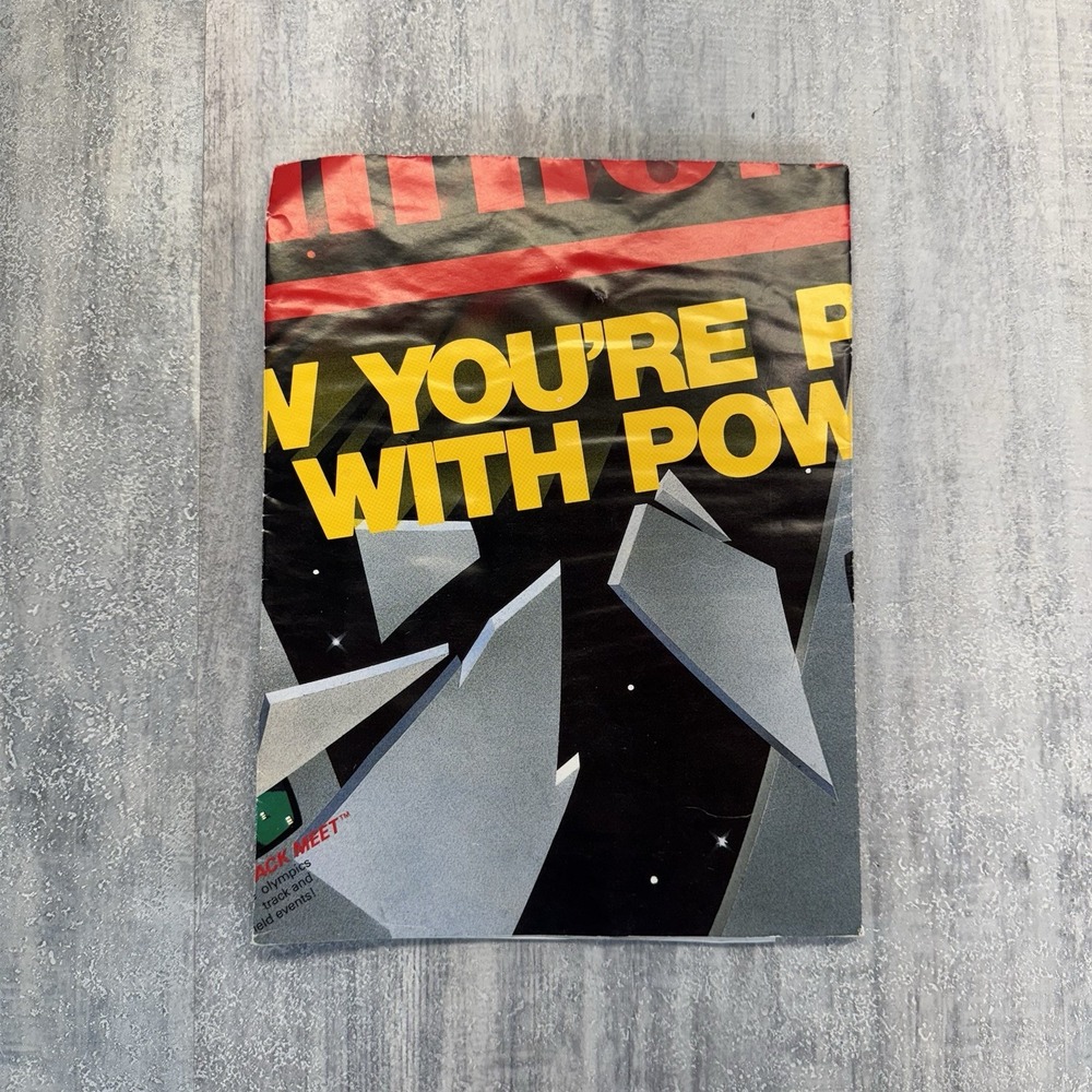 1989 Nintendo Now You're Playing With Power Poster 15-1/2" x 11-3/4" - Picture 12 of 12